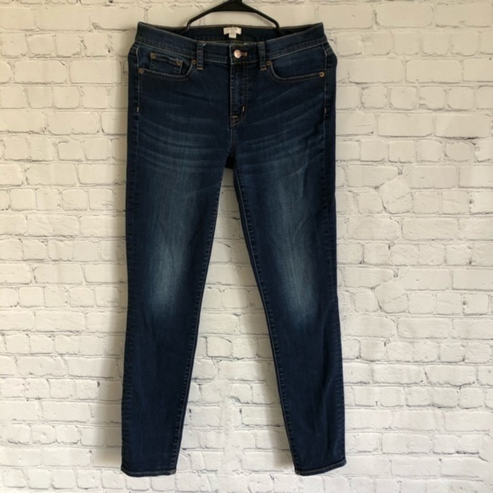 J.Crew Stretch Blue Denim Skinny Jeans Size 27/30
